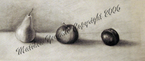Matthew Yeandle Artist Pear - Apple - Plum
